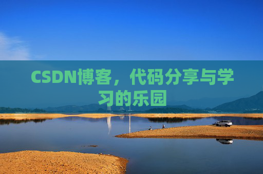 CSDN博客，代码分享与学习的乐园